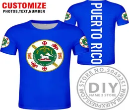 بورتوريكو تي شيرت ديي مخصص مخصص رقم pri tshirt علم الأمة pr rican الإسبانية country compley po الملابس x06026281667