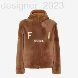 FURE FUR FUA FAUX Designer High Ion Women Fur Płaszcz Kurtka Zimowe ciepłe kurtki z kapturem RKA Zipped Wool Trench Płaszcze 5ms4