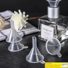 Portable Transparent Mini Funnels Small Plastic Bottleneck Bottles Packing auxiliary tool Kitchen Bar Dining Accessory
