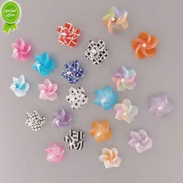 3PCS Kreatywne japońskie kwiat wiśni wiatrak 3D Magnesy lodówki wiatru wiatrowe rotacyjne naklejki dekoracyjne
