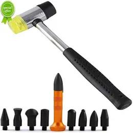 Ny Universal Dent Rubber Hammer Auto Body Diy Repair Dent Fix Tools Car Body Paint Less Dent Removal Tappa Down Tools