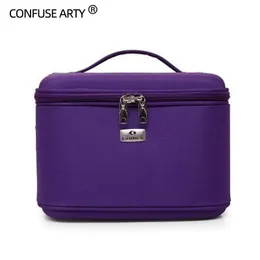 Astucci per cosmetici Astucci per trucco Organizer per trucco impermeabile Organizer da viaggio Borsa cosmetica per donna Custodia da viaggio di grande capacità Valigie 40Z 230516