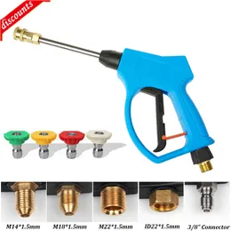 New High Pressure Washer Car Wash Gun Spray Nozzle With M18x1.5mm Connector Nozzle Spray Jet Replacement Car Cleaning Gun