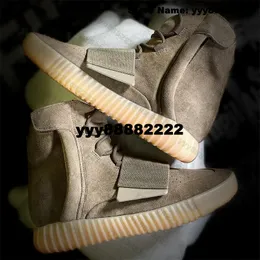 Mens Shoes B00ST 750 Kanyes Sneakers Designer Boots Size 14 Casual Women Us 13 Big Size 13 Trainers BY2456 Us14 Us 14 Light Brown Gum Eur 48 botas 9839 Hiking Boot