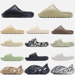 Slide Slides Inicio Deportes Sandalias Pantuflas Espuma Zapatos para correr Chanclas de diseñador Adilette 22 Naranja Desierto Hueso Marrón Sandalias de lujo Azul Ágata Resplandor Verde Hombres Mujeres