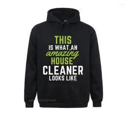 Men's Hoodies This Amazing House Funny Cleaning Maid Clean Humor Long Sleeve Europe Sportswears Graphic Outdoor Sweatshirts