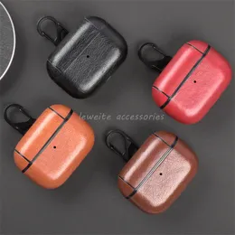 Leather Hard Plastic Cover for AirPods Pro 2 Case for Air Pods Pro2 Pro 2nd GEN For AirPod 3 Pro Case Headphone Cover Box Packaging