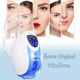 O2toderm Sauerstoff-Gesichtsmaschine, Gesichtstherapiegerät, Gesichtsmaske, Hautverjüngung, Wasserstrahl-Peeling, tragbar, multifunktional