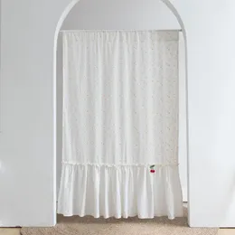 Curtain Nordic Door Cherry Printed Noren For Bedroom Living Room Hanging Curtains Home Office Decorative