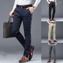 Pantaloni da uomo 2023 Arriva Casual Business Dress Stile coreano Uomo Sottile Estate Qualità superiore Luxur Uomo Trouses Office