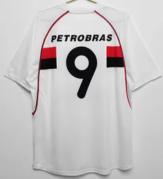 2000 2001 2002 retro futbol formaları flamenkos adriano josiel williams emerson kleberson ayak gömlek üniforma kitleri erkek maillots de futbol forması