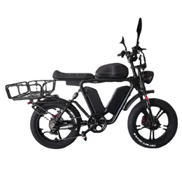 Rueda integrada Motores duales 1000w * 2 48v 22ah + 22ah + 26ah Baterías de litio E Fat Tire Bike Ecycle Cargo Ebike Bicicleta