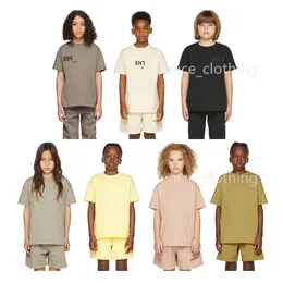 Barn Ess T-shirts Designerskjortor Barnskjorta Mode Lyx T-shirt Gud Kortärmad Sommar Hip Hop Streetwear Toppar Fritidskläder Kläder