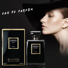 Free shipping to the US in 3-7 day Coco Noir Eau de Parfum 100ML Woman Perfume elegant and charming fragrance spray oriental floral notes