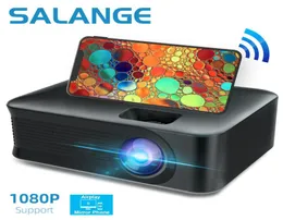 Salange Mini-Projektor A30 LED-Video-Heimkino, WLAN-Synchronisierung, tragbarer Projektor für iPad, Smartphone, Outdoor-Film, Beamer9541246