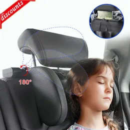 New U Shaped Adjust Car Seat Head Pillow Sleep Support on Cervical Spine Travel Cushion for Adults Child Car Neck Headrest with Hook