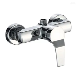 Bathroom Sink Faucets Shower Mixing For VALVE Zinc Alloy Mixer Wall Mounted Water Control Home Improvement P