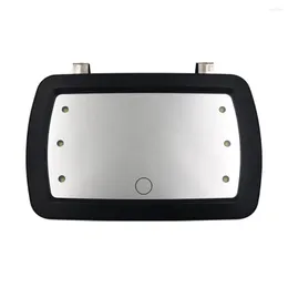 Acessórios de interiores Universal Care Mapéu Mirror LED Touch Touch Switch SunVisor HD View Clear View Sun Visor Ornament