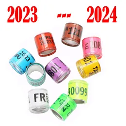 リング50 PCS 2023/2024スタイル耐久性のあるデジタルバードフットリングピジョンレーシングトレーニングツール識別ピガンアイデンティティ鳥の供給