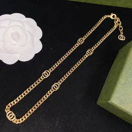 Дизайнерское ожерелье модного ожерелья для мужчин и женских вечеринок любителей свадьбы подарки