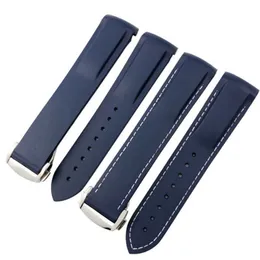 Premium 20mm Rubber Silicone 19mm Rubber Watch Strap For Omega Seamaster 300 Speedmaster And Seiko SKX Moon Belt Wristband From Hebitai3cstore 14.35 DHgate.Com