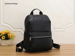 Styl plecaka L unisex luksusowe czarne plecaki torby szkolne średniej wielkości nylonowe uczniowie torba na zewnątrz torby na ramię plecak dla mężczyzny Kobiet plecak
