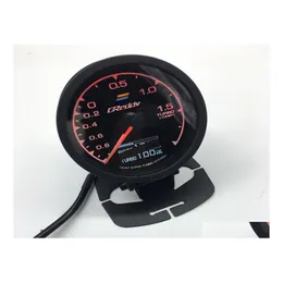 Boost mätare 62mm 25 tum 7 färg i 1 racing greddy mti da lcd digital display turbomamens sensor3003811 droppleveransmobiler Motor otoxn