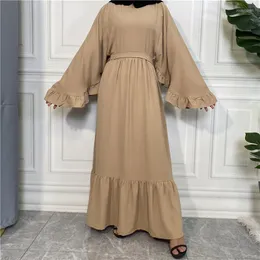 Ubranie etniczne 2023 MUSLIM ABAYA Women Kaftan Khimar Jilbab Modlitwa szlafrok Eid Mubarak Ramadan Dress Islamski produkty bez indyka proste