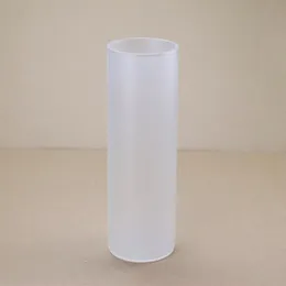 المزهريات الزجاجية تسامي نقل الحرارة فارغة من المزهريات على الطاولة الزنوجية الزخرفة