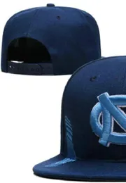 2023 All Team Fan's USA College Baseball Adjustable North Carolina Tar Heels Hat On Field Mix Order Size Closed Flat Bill Base Ball Snapback Caps Bone Chapeau