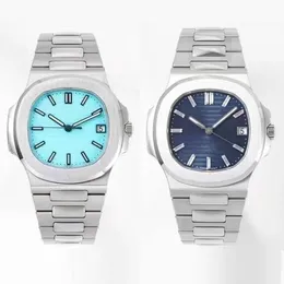 Designer heren horloge automatische mechanische beweging sport horloge 40mm alle roestvrijstalen band klassieke prachtige gloed polshorloges montre de luxe