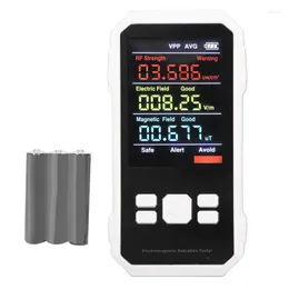 Digital Geiger Counter Dosímetro RF Monitor de radiação Testador eletromagnético