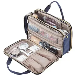 Manufacturers direct sales of new waterproof travel wash bag large capacity portable cosmetic storage bag