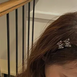 Haarspangen Haarspangen 2510 Stück koreanische süße Mini-Metall ausgehöhlte Schmetterlings-Haarnadel Haarklammer für Mädchen Kinder Mode Student Haarspange Kopfbedeckung 230517