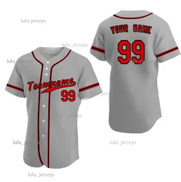 Neue benutzerdefinierte Mode-Baseball-Trikots, genäht, bedruckt, individuelle Baseball-Shirts, Sportuniform für große Jungs (S-7XL), individueller Name und Nummer