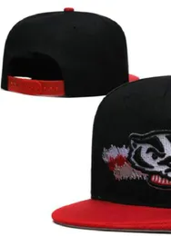 2023 All Team Fan's USA College Alabama Crimson Badgers Baseball Regulted Hat On Field Mix Zakaz Rozmiar Zamknięte płaskie rachunki BACE BALL CAPS CAPS Bone Chapeau