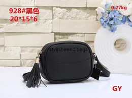StylisheEndibags Designers Luxury Famous Prutes Purse Handbag Message Bags Cluth Brand Classic Crossbody PUレザーウォレット荷物＃928カジュアルサイズ20cmブラック