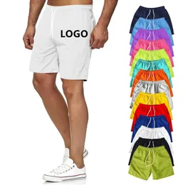 Mens Shorts Custom Summer Casual Gym Workout Running Fitness Short Pant Fashion Beach Wear Swimtrunks 230516