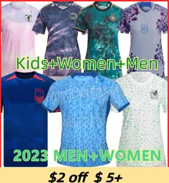 2023 Kobiet futbol francuski francuskie USA Anglii Meksyk Szwecja Japonia Kolumbia Kobiet Koszulki piłkarskie Hiszpania Niemcy Home 23 24 koszulki koszulki piłkarskie Lady zestawy kobiety mężczyźni dzieci