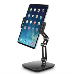 Foldable Desk Mobile Phone Holder Stand For iPhone iPad Pro Tablet Flexible Metal Table Desktop Adjustable Cell Smartphone Cradle 8855267