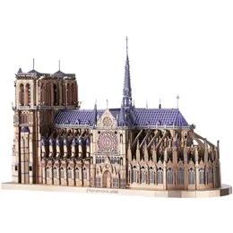 3D Puzzles Piececool 3D Metal Puzzles Jigsaw Notre Dame Cathedral
