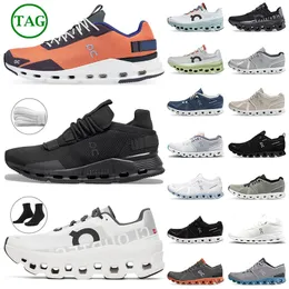 2023 on Cloud Nova Men Running Shoes Cloudnova Womens Sneakers Oncloud Mens Trainers Triple Black Rock Rust Navy Blue White Onclouds Sports