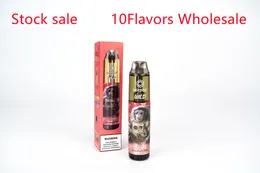 New Puff 7000 Disposable Vape Pen Tastefog Wild E-Cigarette 2% 15ml 850mAh 10Flavors In Stock