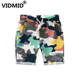 VIDMID Kinder Jungen Shorts Druck Camouflage Shorts Lässige Gerade Elastische Taille Kinder Für 2-8 Jahre Hosen 4037 03210p