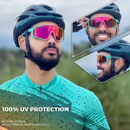 屋外アイウェア2023男性用カプボエサイクリングメガネMTBサイクルサングラス