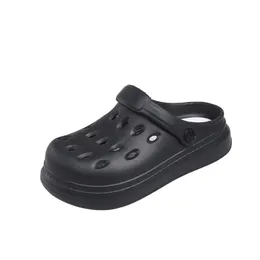 Sandaler tjocka soliga tofflor hemstorlek par hålskor kvinnor sommar utomhus pannband anti slip sandaler ha6332-x-05