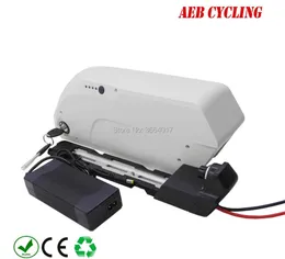 Batteria per bici elettrica agli ioni di litio da 48 V 17,5 Ah ad alta capacità Batteria per bicicletta elettrica con tubo obliquo di squalo tigre per bici con pneumatici grassi con caricabatterie