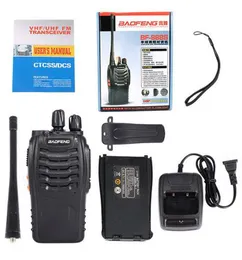 Baofeng BF-888S Portable Handheld Walkie Talkie VHF UHF 5W 400-470MHz BF888S Tway Radio Handy Radio