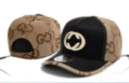 Мужская дизайнерская шляпа для мужчин Женщины роскошные буквы Ball Caps 4 сезона регулируем