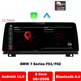 12.3 인치 BMW 안드로이드 자동차 라디오 BMW 7 시리즈 F01 F02 2009-2015 NBT CIC Autoaudio GPS Navigation STEREO